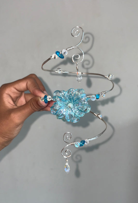 Blue Iris Arm Cuff