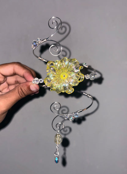 Yellow Iris Arm Cuff