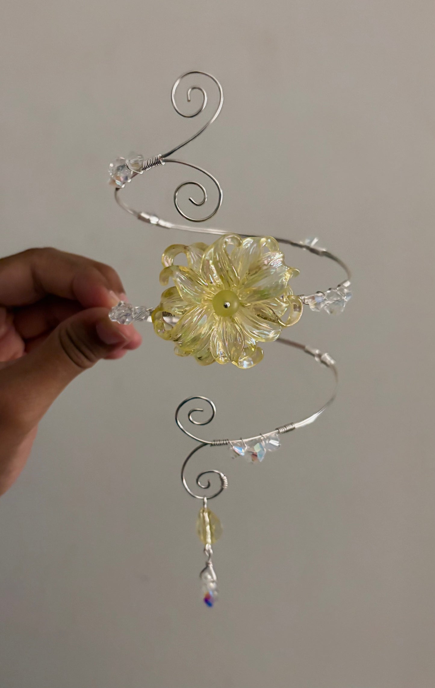 Yellow Iris Arm Cuff