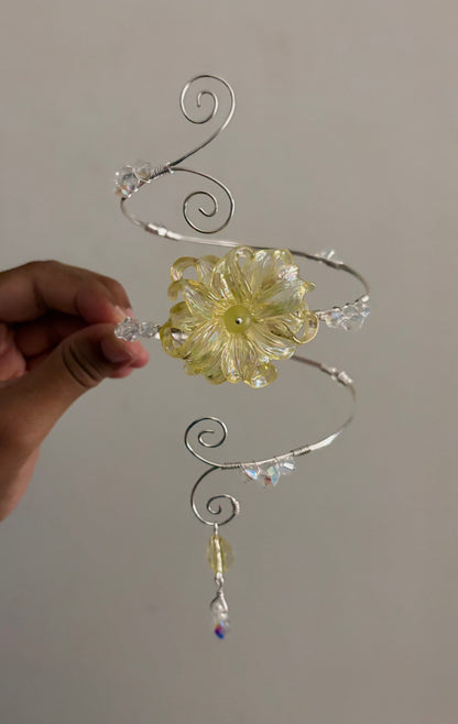 Yellow Iris Arm Cuff
