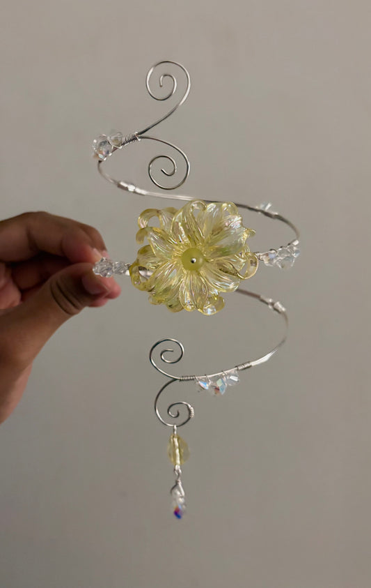 Yellow Iris Arm Cuff