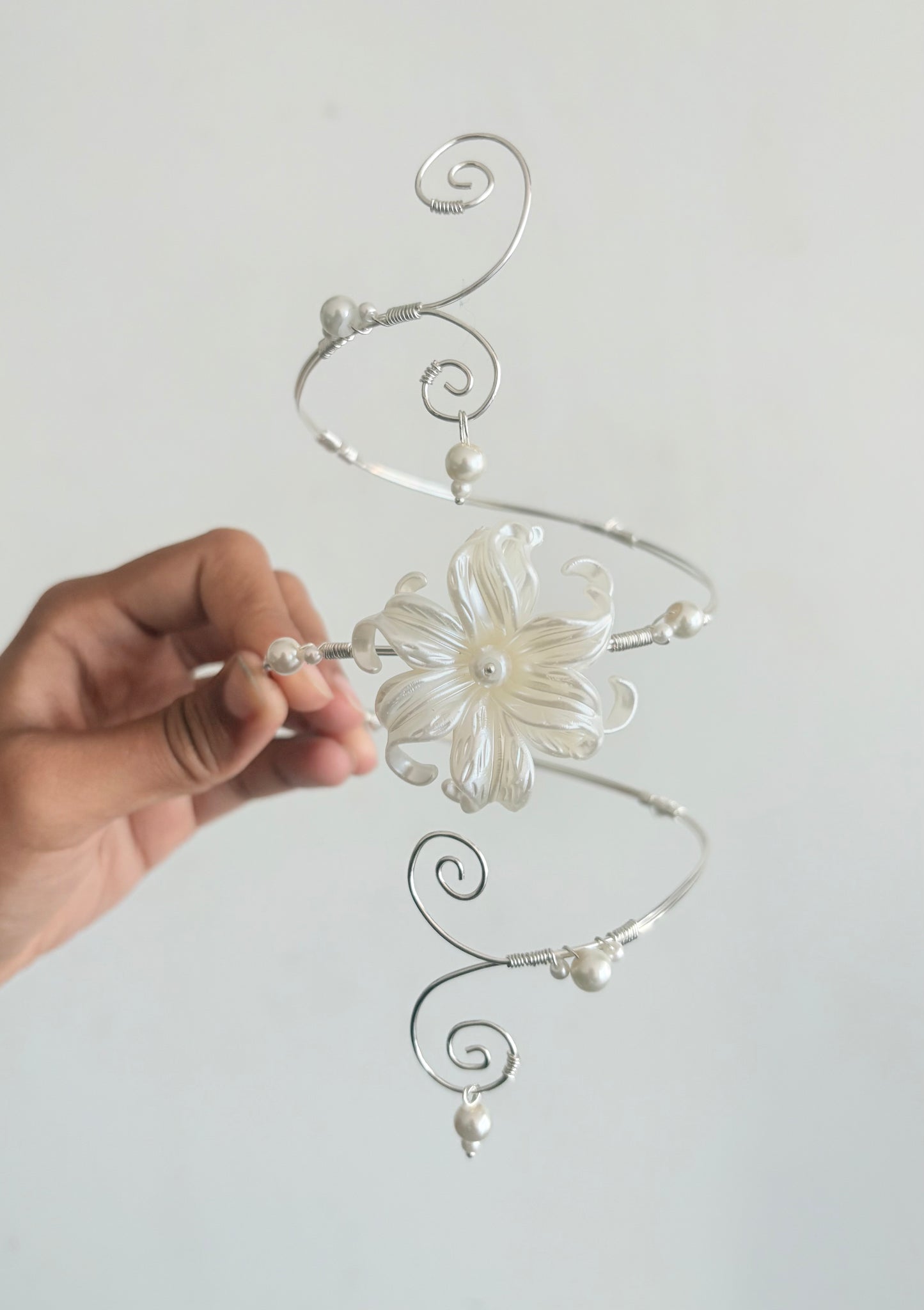 Pearl Iris Arm Cuff