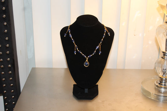Blue Gemstone Pendant