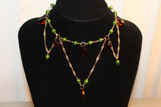 Royal green Necklace