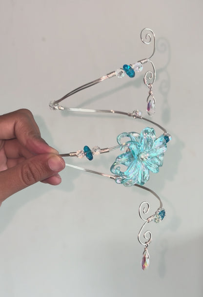 Blue Iris Arm Cuff